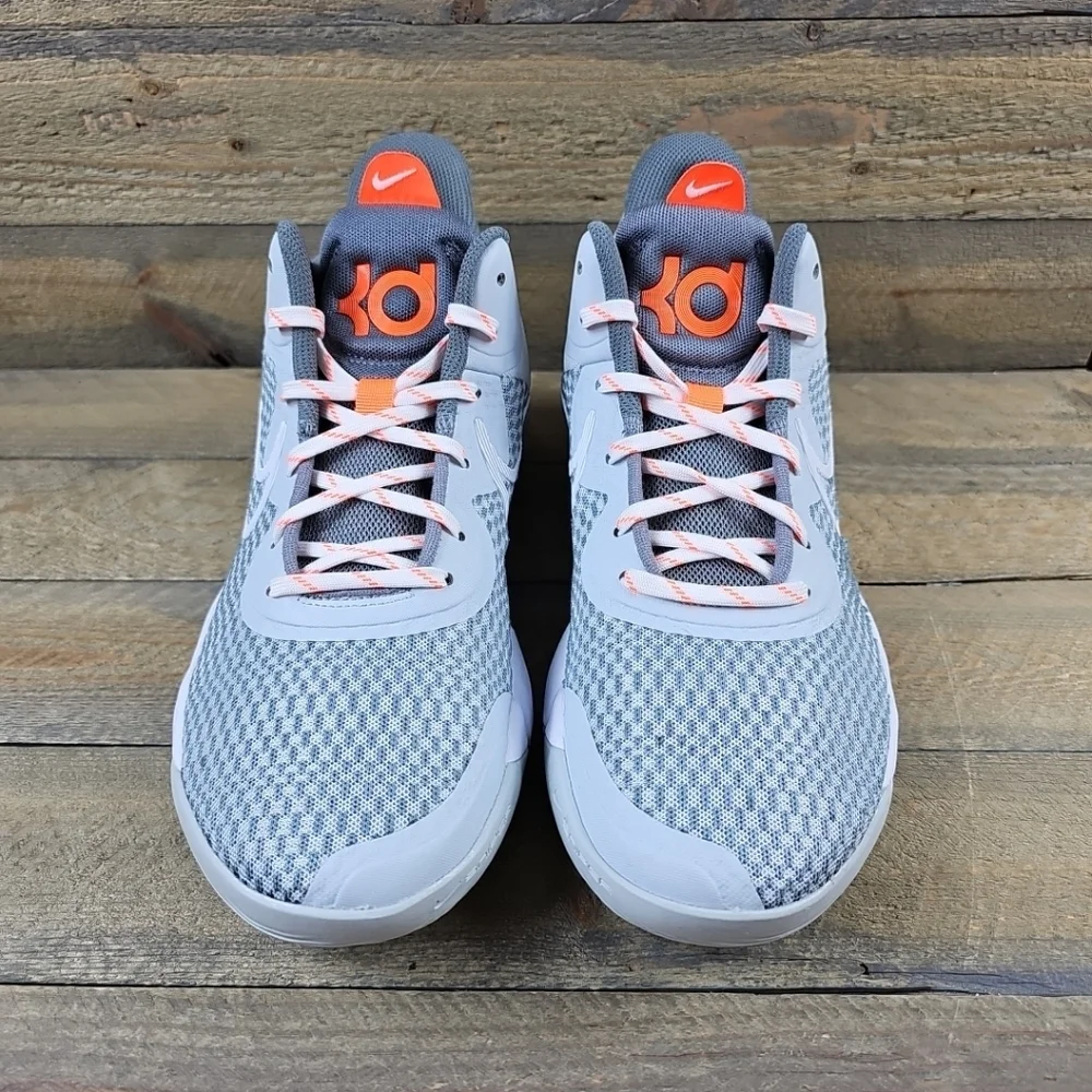 Nike KD Trey 5 IX Men's Basketball Casual Shoes Pure Platinum Cool Grey - Picture 4 of 11